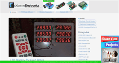 Desktop Screenshot of extremeelectronics.co.in